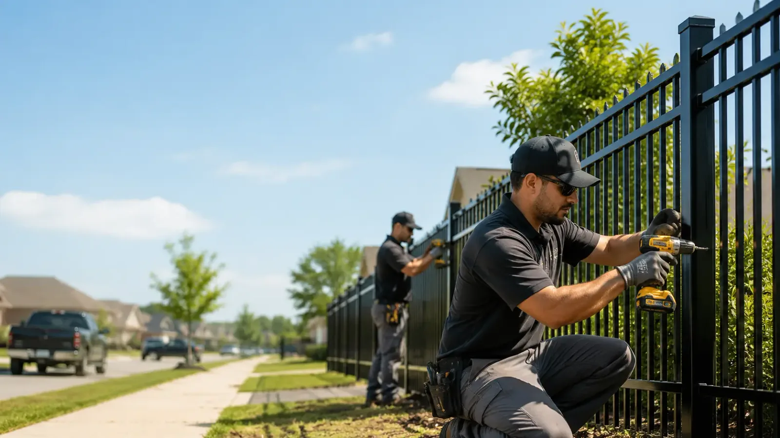 Metal Fence Installation in Como, MS